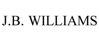 J.B. WILLIAMS trademark