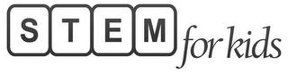 STEM FOR KIDS trademark