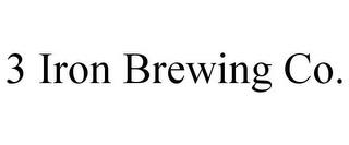 3 IRON BREWING CO. trademark