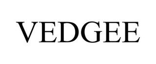 VEDGEE trademark