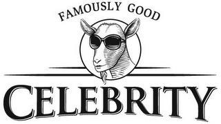 FAMOUSLY GOOD CELEBRITY trademark