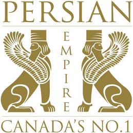 PERSIAN EMPIRE CANADA'S NO.1 trademark