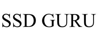 SSD GURU trademark