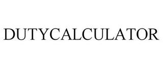 DUTYCALCULATOR trademark