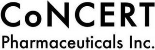 CONCERT PHARMACEUTICALS INC. trademark