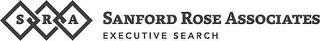 SRA SANFORD ROSE ASSOCIATES EXECUTIVE SEARCH trademark