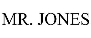 MR. JONES trademark