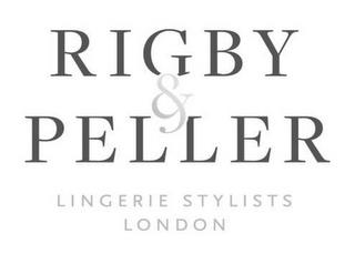 RIGBY & PELLER LINGERIE STYLISTS LONDON trademark