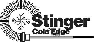 STINGER COLD° EDGE TECHNOLOGIES trademark