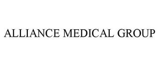 ALLIANCE MEDICAL GROUP trademark