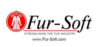 FUR-SOFT STREAMLINING THE FUR INDUSTRY WWW.FUR-SOFT.COM trademark