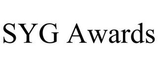 SYG AWARDS trademark