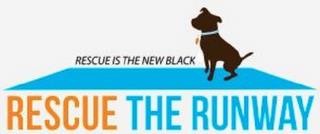 RESCUE IS THE NEW BLACK RESCUE THE RUNWAY trademark