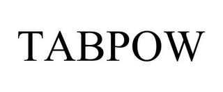 TABPOW trademark