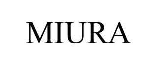 MIURA trademark