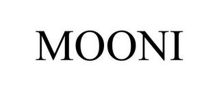 MOONI trademark