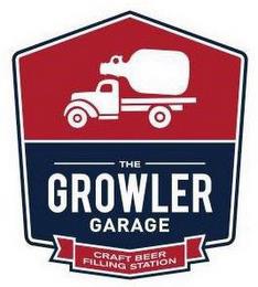 THE GROWLER GARAGE CRAFT BEER FILLING STATION trademark