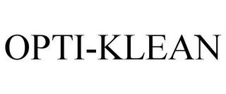 OPTI-KLEAN trademark