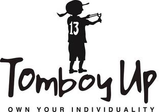 TOMBOY UP OWN YOUR INDIVIDUALITY 13 trademark