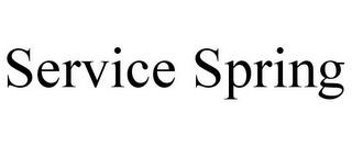 SERVICE SPRING trademark