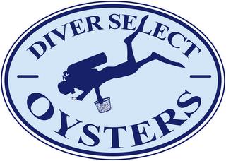 DIVER SELECT OYSTERS trademark