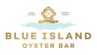 BLUE ISLAND OYSTER BAR LONG ISLAND CHERRY CREEK trademark