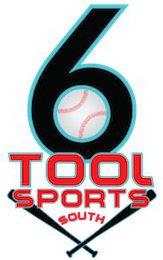 6 TOOL SPORTS SOUTH trademark