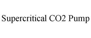 SUPERCRITICAL CO2 PUMP trademark