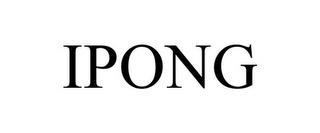 IPONG trademark