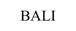 BALI trademark