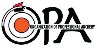 OPA ORGANIZATION OF PROFESSIONAL ARCHERY trademark