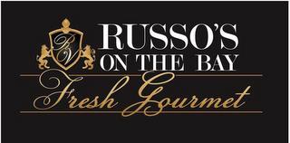 RUSSO'S ON THE BAY FRESH GOURMET RV trademark