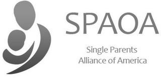 SPAOA SINGLE PARENTS ALLIANCE OF AMERICA trademark