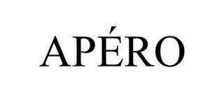 APÉRO trademark