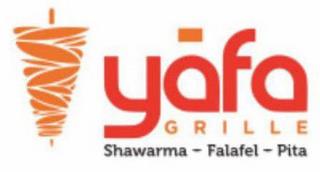 YAFA GRILLE SHAWARMA - FALAFEL - PITA trademark