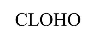 CLOHO trademark