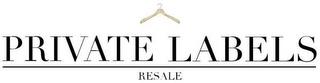 PRIVATE LABELS RESALE trademark