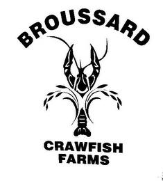 BROUSSARD CRAWFISH FARMS trademark