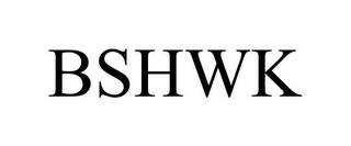 BSHWK trademark