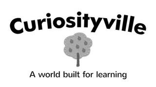 CURIOSITYVILLE A WORLD BUILT FOR LEARNING trademark