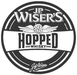 J.P. WISER'S HOPPED WHISKY J.P. WISER trademark