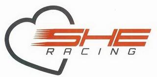 SHE RACING trademark