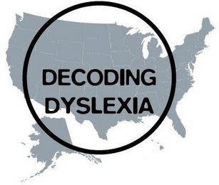 DECODING DYSLEXIA - USA trademark