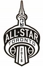 NBA ALL STAR TORONTO 2016 trademark