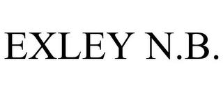 EXLEY N.B. trademark