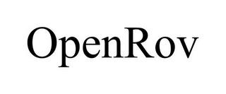 OPENROV trademark