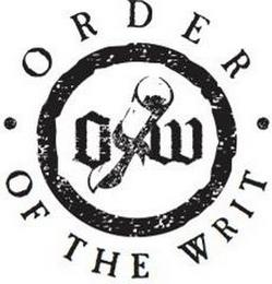 ORDER OF THE WRIT trademark