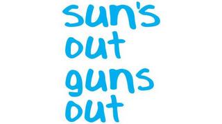 SUN'S OUT GUNS OUT trademark