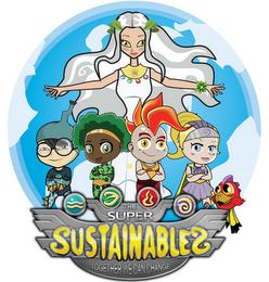 THE SUPER SUSTAINABLES TOGETHER WE CAN CHANGE trademark