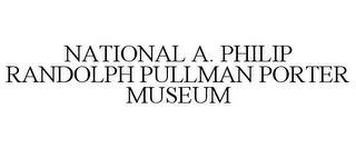 NATIONAL A. PHILIP RANDOLPH PULLMAN PORTER MUSEUM trademark